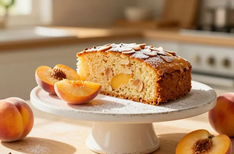 Peach Almond Cake Recipe: Summer in a Slice