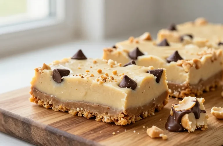 No-Bake Peanut Butter Cookie Dough Bars: Irresistible No-Oven Snack