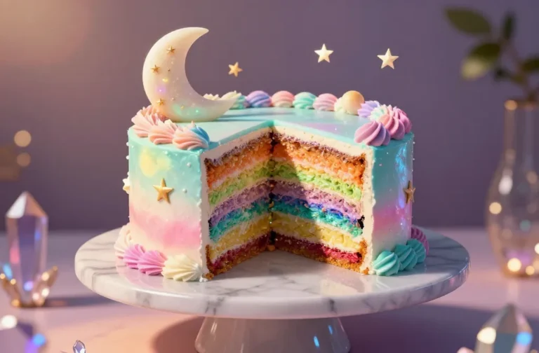Mystical Gender Cake: a Playful, Cosmic Dessert Adventure