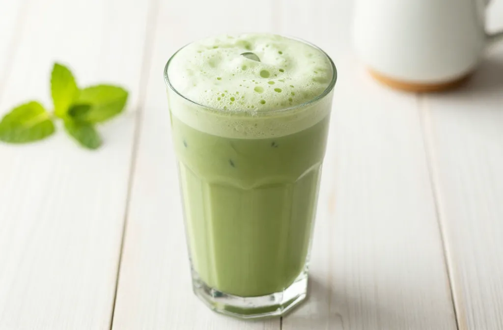Iced Matcha Oat Milk Latte Recipe: Bright Green Energy in a Glass