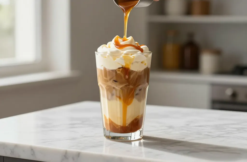 Salted Caramel Cheesecake Iced Latte Recipe: Dreamy Coffee Dessert
