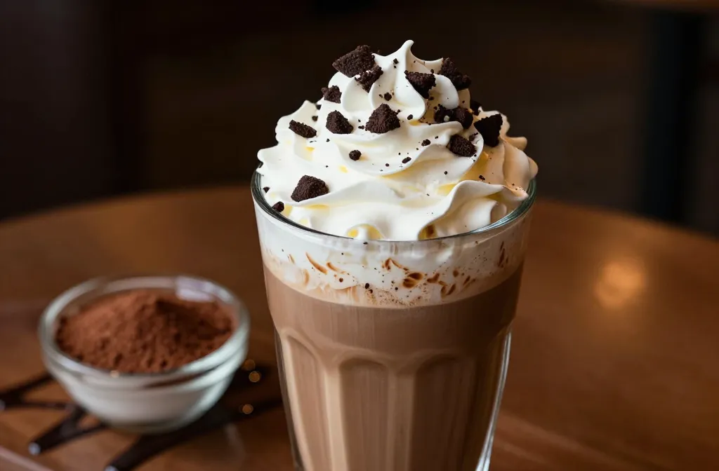 Mocha Cookie Crumble Frappe Recipe: Dreamy Sips