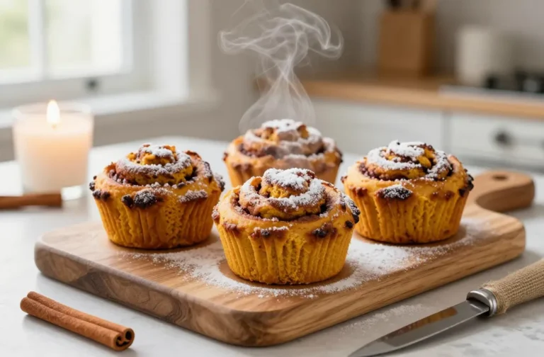 Cinnamon Swirl Pumpkin Bread Mini Loaves: Cozy Yum
