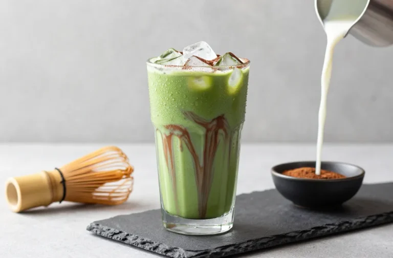 Viral Iced Matcha Mocha Latte Recipe You’Ll Crave