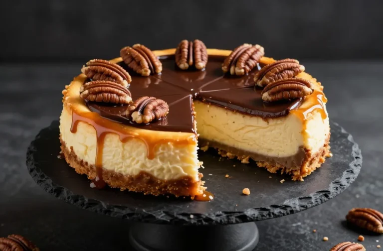 Irresistible Caramel Turtle Cheesecake Recipe Bliss