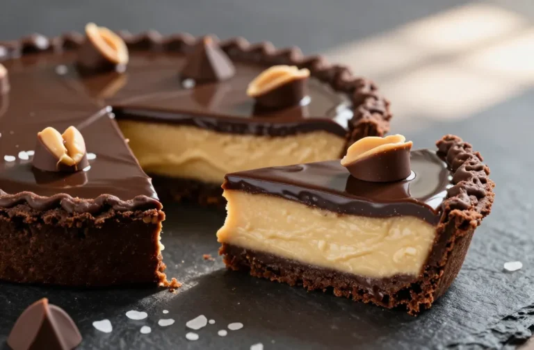 No Bake Peanut Butter Cup Pie Recipe That Wows