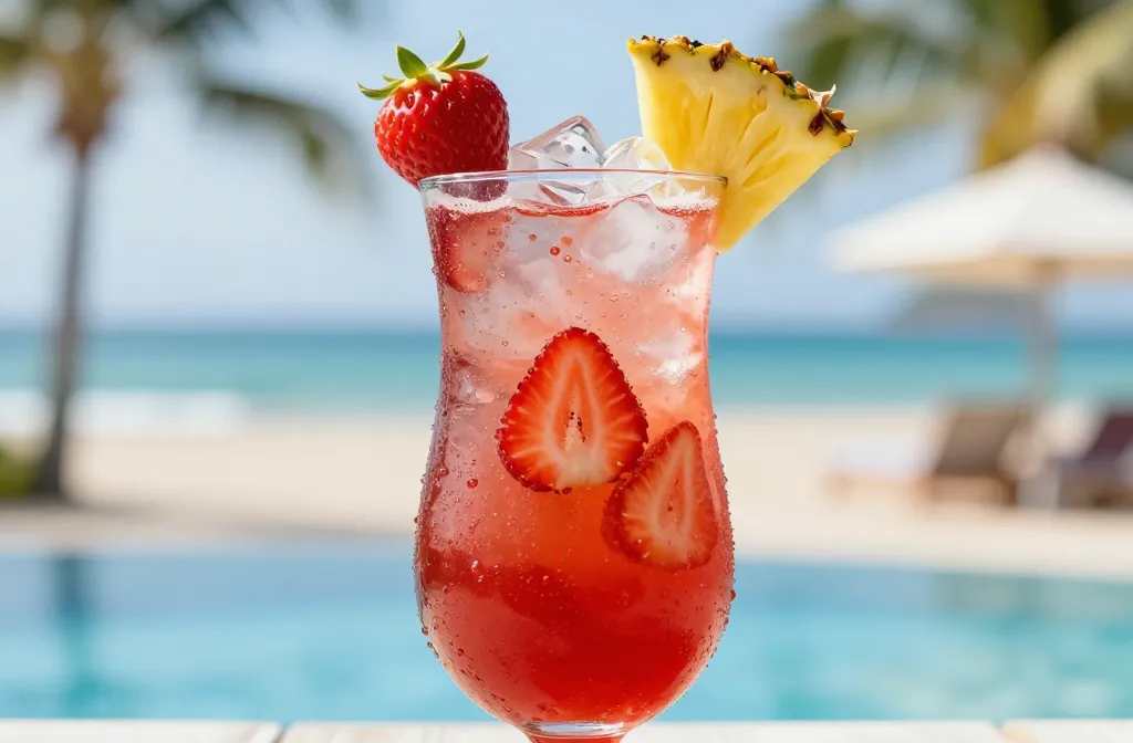 Viral Tropical Strawberry Punch Recipe