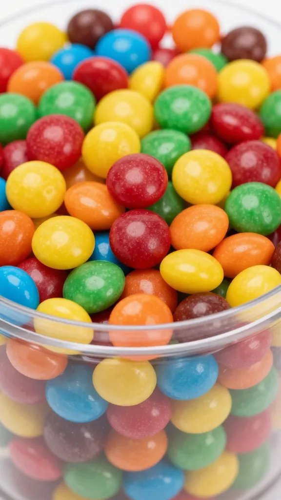 Closeup: Candy Crush Cooler with colorful candy rim