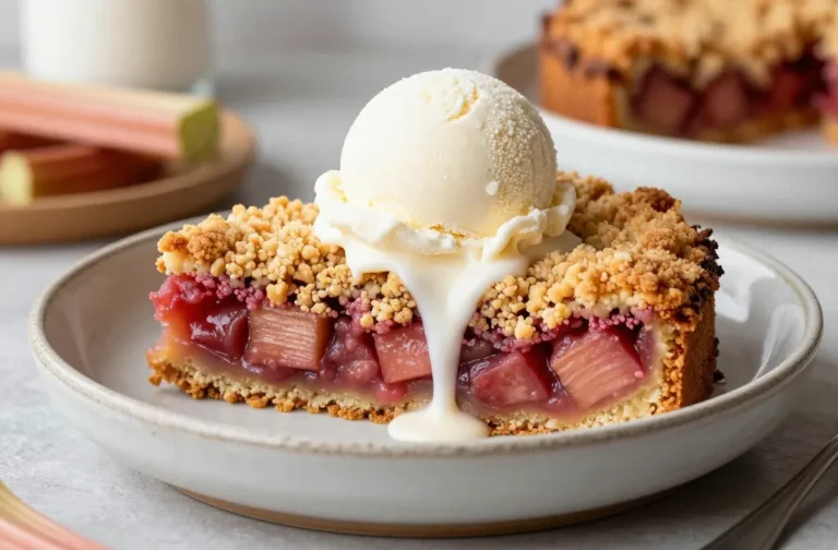 Dump This Rhubarb Dump Cake Into Your Life!