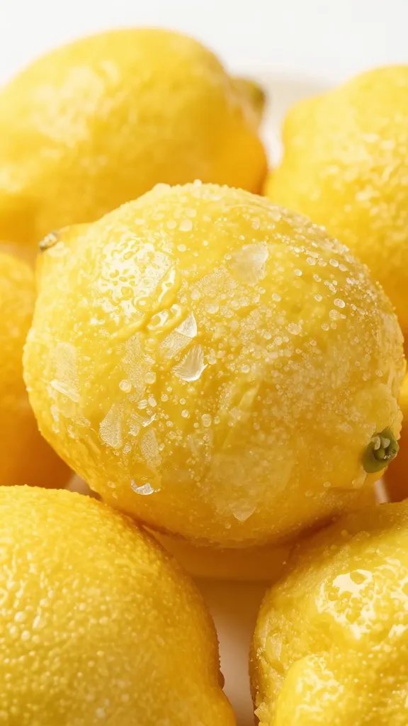 Single glazed limoncello fritter, closeup