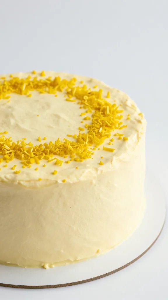 Bright lemon zest, limoncello cake.