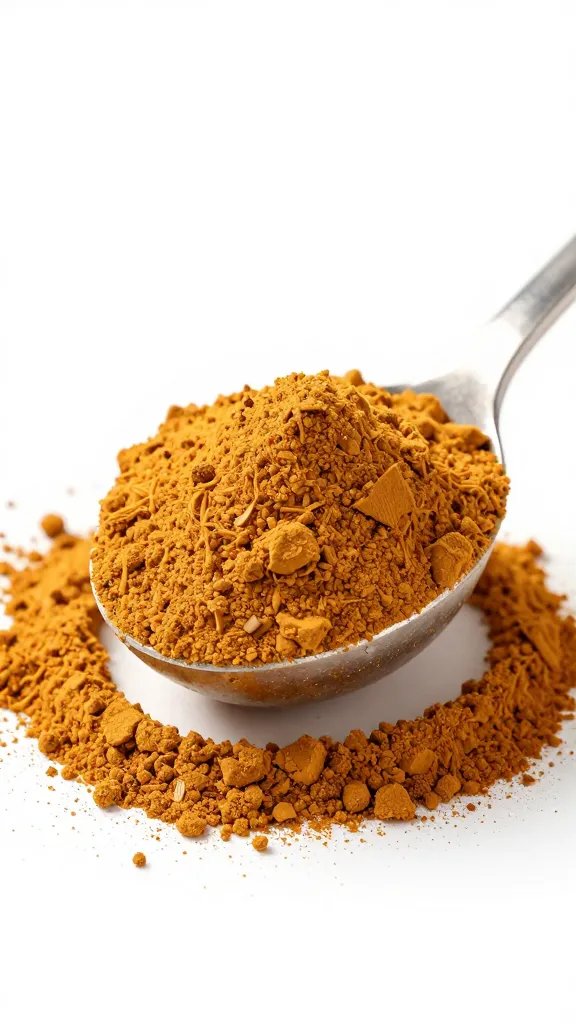 Single protein scoop, pumpkin spice powder