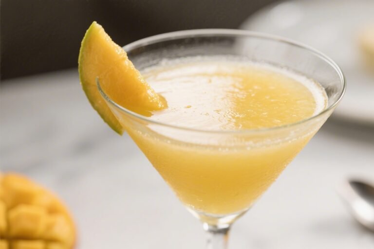 Mango Martini Recipe That Tastes Like a Tropical Mic Drop (And Takes 5 Minutes)