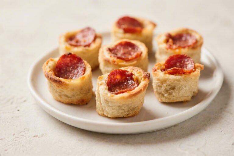 These Sourdough Discard Pizza Rolls With Crispy Pepperoni Cups Will Wreck Your Willpower (In a Good Way)
