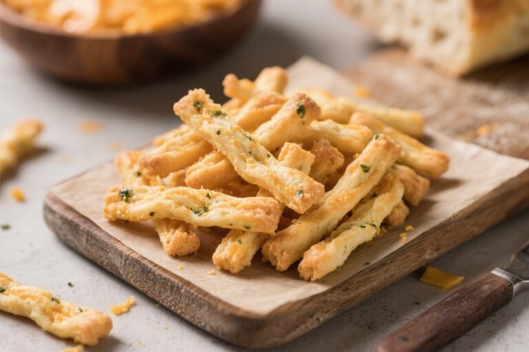 Savory Sourdough Discard Cheddar Cheese Straws: The Zero-Waste, Max-Crunch Snack You’ll Fight Over