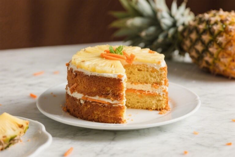 Hawaiian Carrot Pineapple Cake: The Juicy, Sunshine-Loaded Dessert You Didn’t Know You Needed
