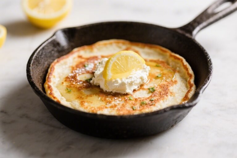 Lemon Ricotta Pancake Skillet: The One-Pan Brunch Flex That Tastes Like Sunshine
