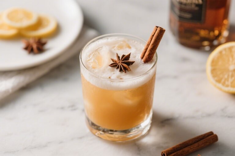 Maple Cinnamon Whiskey Sour Recipe: The Cozy Cocktail That Turns Any Night Into a Chill Vibe