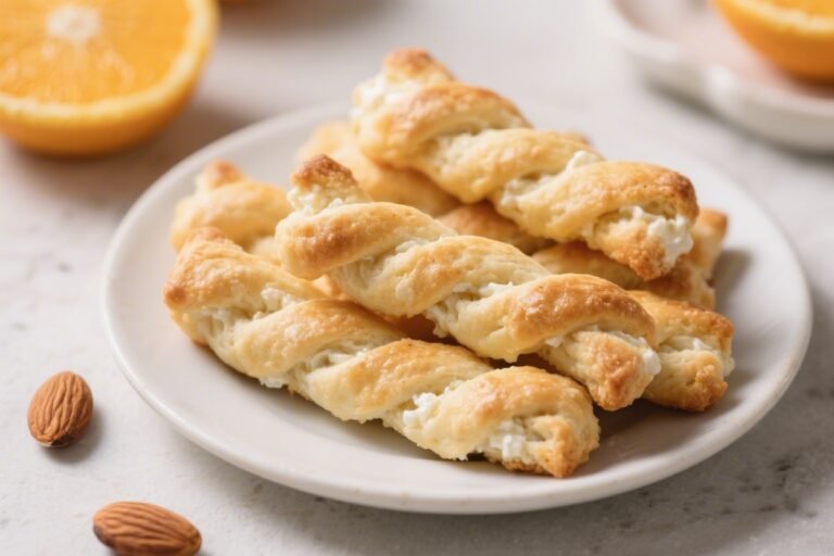 Grandma’s Easy Almond Orange Ricotta Biscuit Twists: The 20-Minute Treat That Smells Like a Bakery and Feels Like a Hug
