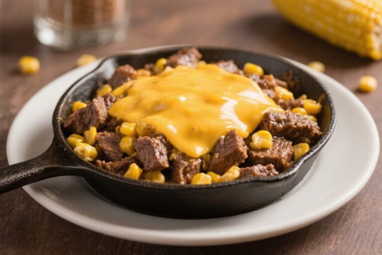 Golden Corn Ranch Beef Skillet with Melted Cheddar Bliss: The 25-Minute Weeknight Legend You’ll Make on Repeat