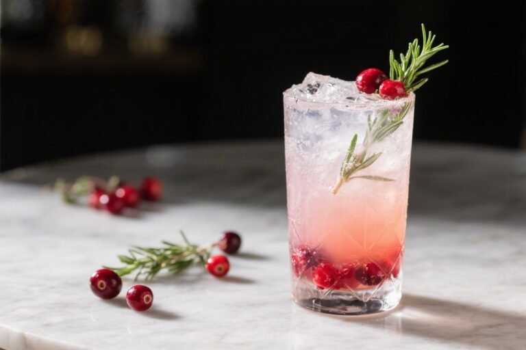 Cranberry Thyme Gin Fizz Recipe: The Festive Cocktail That Makes You Look Like a Pro (With Almost Zero Effort)