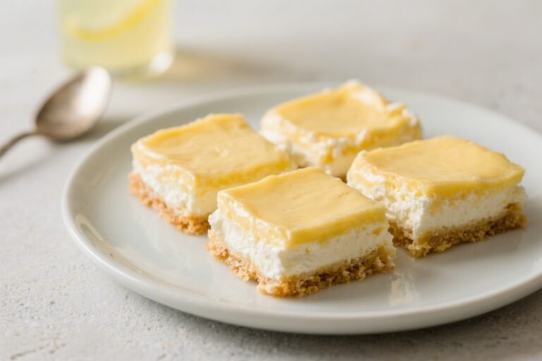 Grandma’s Quick Limoncello Ricotta Custard Squares: The 30-Minute Dessert That Makes You Look Like a Pastry Pro