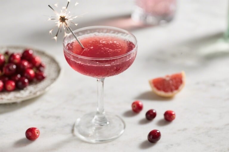This Cranberry Vodka Sparkler Recipe Turns Any Tuesday Into New Year’s Eve (Without the 2 a.m. Regret)