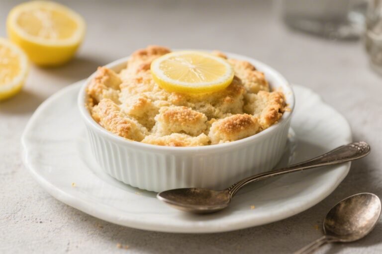 This “Magic Lemon Cobbler” Pulls Itself Together in the Oven—And Steals the Show Every. Single. Time.