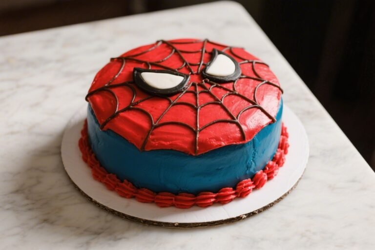 Stop Scrolling: This Spiderman Cake Turns Any Party Into a Superhero Origin Story