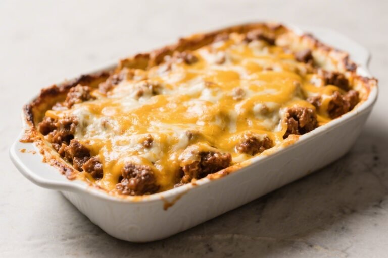 Cheesy Sloppy Joe Bake: The Ooey-Gooey Weeknight Hero You Didn’t Know You Needed