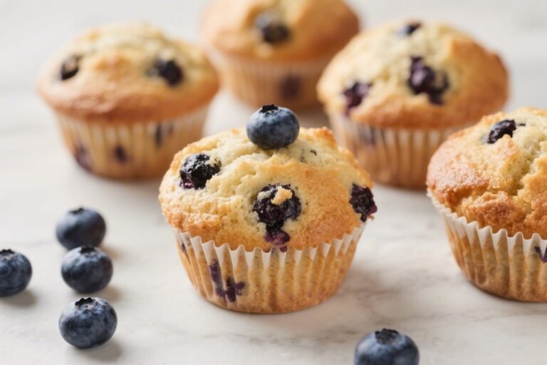 Healthy Blueberry Muffins That Taste Like Saturday Morning (Without the Sugar Crash)