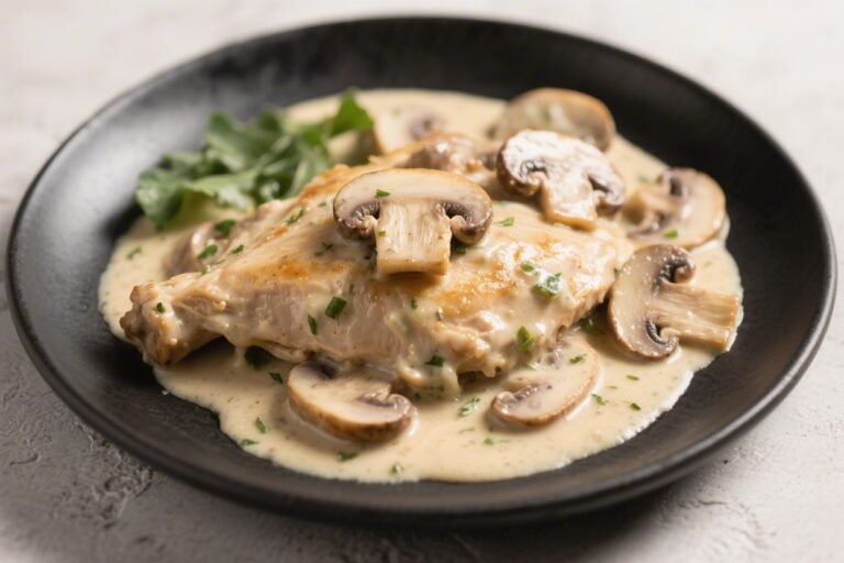 Creamy Mushroom Chicken That Breaks the “Boring Weeknight Dinner” Curse (One Pan, 30 Minutes, Big Flavor)