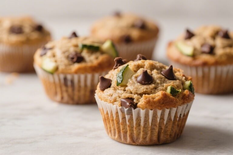 Peanut Butter Zucchini Chocolate Chip Muffins: The Sneaky-Sweet Power Snack You’ll Crave at 3 p.m.