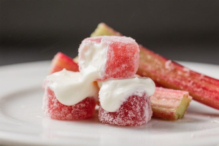 Frozen Rhubarb Yogurt Bites That Slap: Tangy-Sweet Snack Packs You’ll Actually Crave