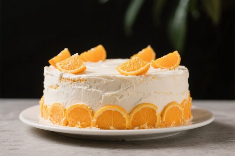This Orange Creamsicle Ice Cream Cake Will Make Your Freezer Famous (And Your Guests Speechless)