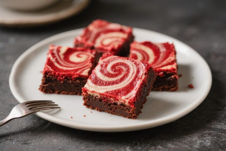 Red Velvet Swirl Brownies That Break the Internet: Fudgy, Bold, and Unapologetically Extra