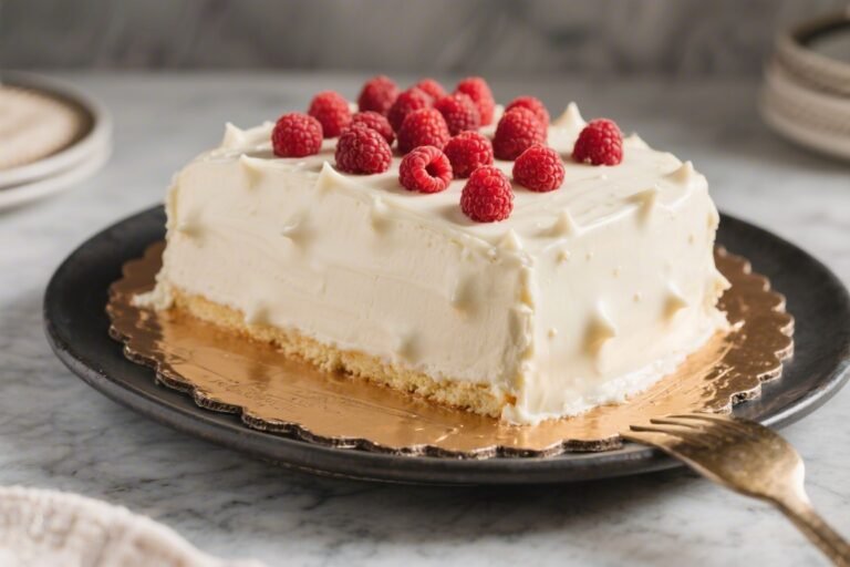 White Chocolate Raspberry Poke Cake: The Outrageously Moist Showstopper You’ll “Accidentally” Make Every Weekend