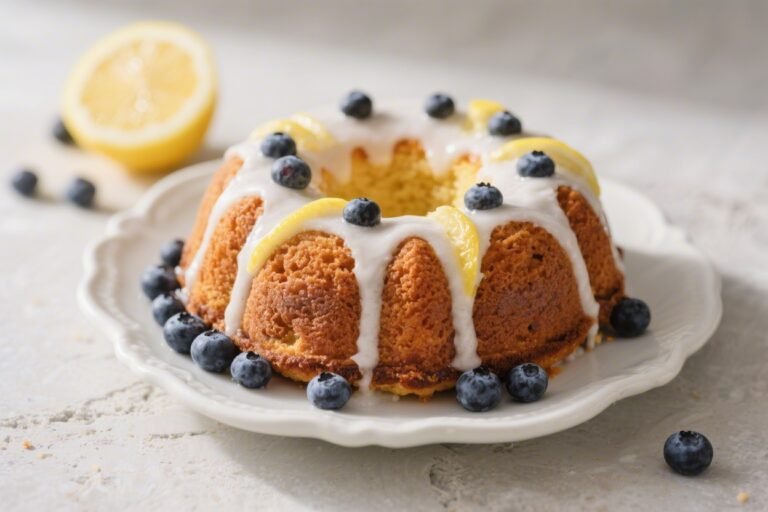 This Lemon Blueberry Bundt Cake Will Ruin Store-Bought Desserts Forever (And You’ll Be Glad)