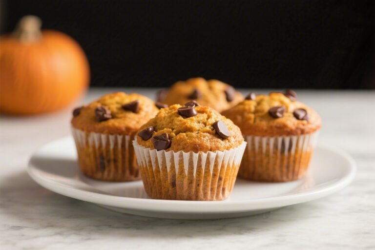 These Pumpkin Chocolate Chip Muffins Are Your 30-Minute Power Move (Soft, Spiced, and Loaded with Melted Chips)