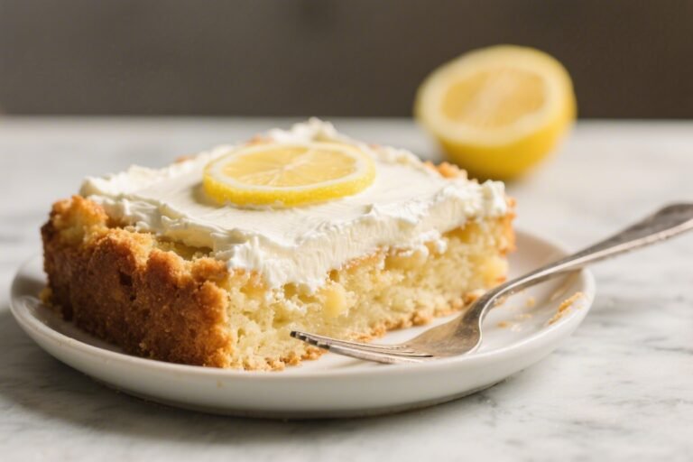 This Zesty Lemon Cream Cheese Dump Cake Is the 5-Ingredient Flex Your Dessert Game Needs